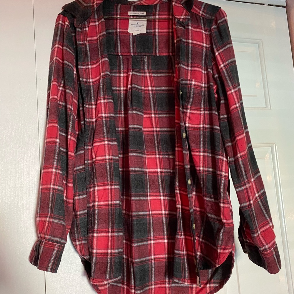 Boyfriend fit American Eagle Flannel